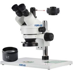 KP-7045T-B3 - mikroskop stereoskopowy 7x-45x z wejściem na kamerę (biały)