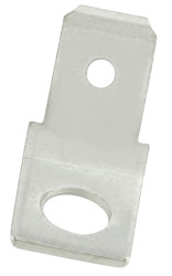 Konektor płaski Męski 6.35 x 0.8mm długość 17.5mm Izolacja: Nieizolowane Cyna