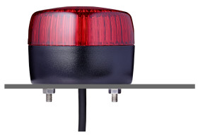 Sygnalizator 230 V AC, 240 V AC Migające, stałe Czerwony Montaż powierzchniowy LED