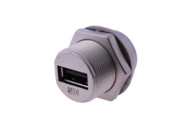 Łącznik A Montaż na panelu Żeński 2.0 ,1-portowe