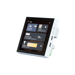 ESP32-P4 Sterownik naścienny Smart HMI z ekranem dotykowym 4" 720x720 Ethernet RS485 Przekaźniki