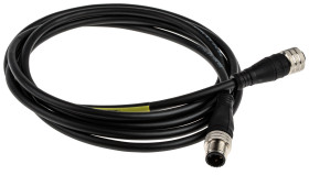 Przewód czujnik-siłownik ze złączem Złącze M12 liczba rdzeni 3 długość 2m Rodzaj A Żeńskie Złącze B Złącze M12