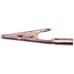 Mueller BU-60C Alligator Clip Copper 7.9mm Range 4mm Plug Shaft