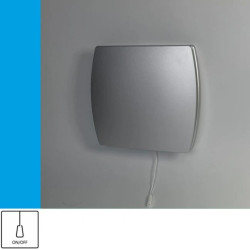 Wentylator domowy Eol F15PSF przełącznik pociągany, fi 150 mm, kolor srebrny