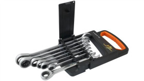 Zestaw Kluczy Płasko-Oczko. Z Grzechotką 7 Cz.