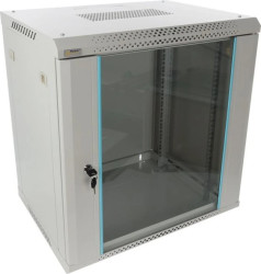 Szafa wisząca RWA1264-G 12U 19 szara 600x635x450mm 50kg