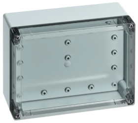 Obudowa ABS szerokość zew. 152 mm długość zew. 202 mm wys. zew. 90 mm Günther Spelsberg IP67 Szary