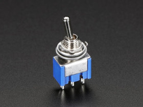 Adafruit Mini Panel Mount SPDT Toggle Switch