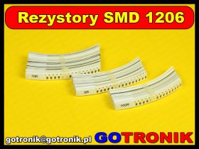 Zestaw rezystorów SMD 1206 x 1720szt. szereg E12
