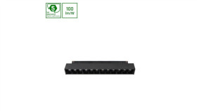 System Shift - Grid S Oprawa Na Szynoprzewód 204X23x42mm 12W 35St Czarny 5...