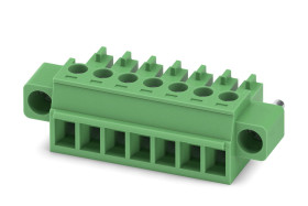 Wtykowy blok zaciskowy 7 -pinowe raster 3.81mm Montaż na kablu Żeński Phoenix Contact