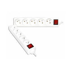 Przedłużacz elektryczny 3m/5gn z.u.+wył. / 98-738