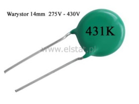 Warystor 14mm 275V - 430V RMS