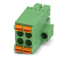 Złącze PCB 4 -pinowe raster 3.5mm 2 -rzędowe Montaż na kablu Żeński Phoenix Contact