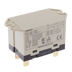 Przekaźnik mocy 24V dc DPST Omron 1.9W Montaż na panelu 303Ω Szybkie łączenie