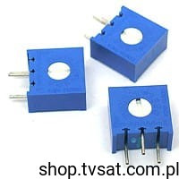 3386X-Y46-100 Potentiometer 10 Ohm THT BOURNS