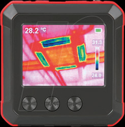 UTI120P Thermal imaging camera, pocket-size, -10 ... +400 °C