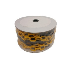 Bariera ochronna Bariera łańcuchowa Czarny, żółty