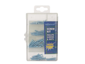 Velleman Bolt set 180pcs (philips screws &amp; nuts)