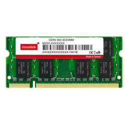 RAM, 2 GB, DDR2, moduł: PC2-6400, gniazdo: SODIMM, 1.8V