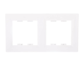 ASFORA Ramka podwójna pionowa biała EPH5810221
