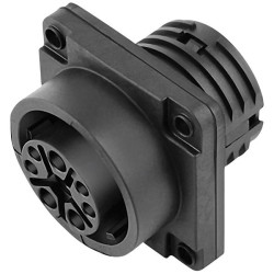 Binder 99650100008 HEC Connector Straight Plug 8-Pin Harsh Environments