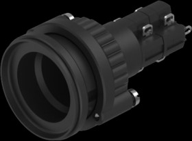 Frame part without orifice plate, 250 V AC/DC, solder connection, 14-272.0252