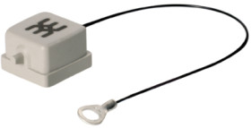 Cover cap, size A7, plastic, cross bow locking, IP65, 1665770000