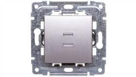 Dante Łącznik Uniwersalny Podświetlany Inox 4641116