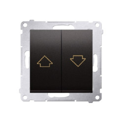 SIMON54 brąz mat. DZP1.01/46 Przycisk żaluzj.