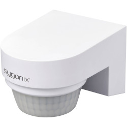 Sygonix SY-6733030 Surface-mount PIR motion detector 240&#xB0; White IP65 Relay