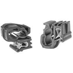 HellermannTyton 151-04010 EC1 Clip Black for solar Cable management