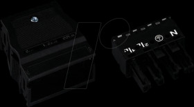 770-104 WINSTA® MIDI, 4-pin socket, with strain relief housing