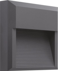 Oprawa LED elewacyjna ASTON 8W barwa naturalna 4000K TYP 2 KWADRAT IP65 LOE062