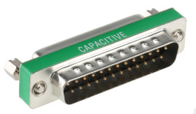 Adapter D-sub z typu D-Sub z 25 stykami na rodzaj Żeński z rodzaju Męski na typ D-Sub z 25 stykami