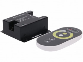 Sterownik LED CCT 2x6A touch RF czarny 12-24V Prescot