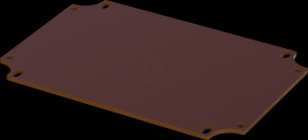 48802201 BoVersa mounting plate, for BOV 120903, polycarbonate