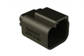 Złącze samochodowe 2-pinowe Amphenol Industrial -rzędowe Żeński 13A AT04 Przewlekany Lutowane Złącze