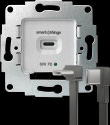 SC30-EU C Power supply unit, flush-mounted, sDock wall bracket, USB-C, 30 