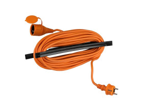 VT-3002-15 Przedłużacz ogrodowy 1 gniazdo 16A 3x1.5 X 15M pomarańczowy 8816 V-TAC