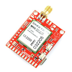 Moduł GSM GPRS dual SIM - c-uGSM μ-shield v.1.13 - do Arduino i Raspberry Pi - złącze SMA