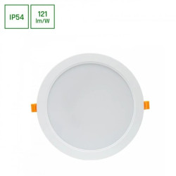 Oprawa downlight DURE 3 24W 2900lm 3000K IP54 IK06 220x34 biały