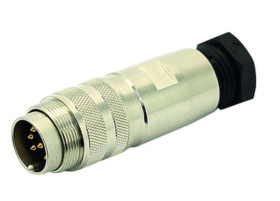 Złącze DIN 6 -pinowe Męski Montaż na kablu M16 300 V