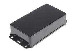 Obudowa Czarny z kołnierzem IP65, 167.14 x 84.14 x 31mm, RS PRO