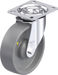 Blickle 886870 LE-PO 125KA-ELS Rolka obrotowa z blachy stalowej Średnica koła: 125 mm Maksymalne obciążenie: 150 kg 1 sz