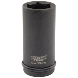 Draper Expert 05061 Expert 29mm 3/4&quot; Sq. Dr. Hi-Torq&#xAE; 6 Point Deep Impact Socket