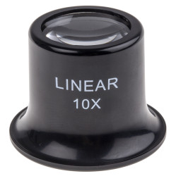 Szkło powiększające powiększenie 10X Lupa średnica 25mm