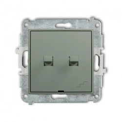 MINI Mechanizm łącznika jednobiegunowego ze schodowym w stylu amerykańskim (wspólne zasilanie) szałwiowy 61MWPUS-10.1