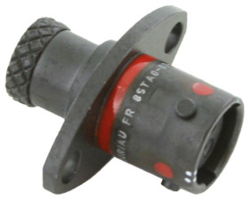 Złącze wielostykowe przemysłowe 3-pinowe, panelowe Gniazdo Souriau Sunbank by Eaton