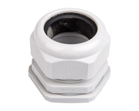 Dławnica kablowa poliamidowa M63 IP65 AKM 63 jasnoszara 3600215